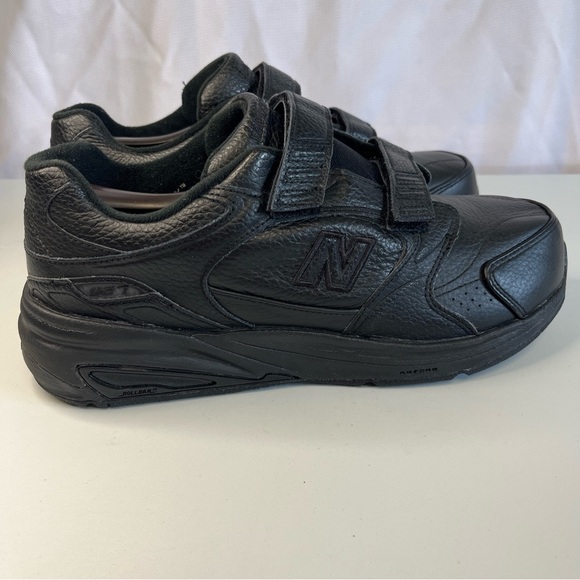 Men’s New Balance 927 Size 8 4E Wide MW927VK Black With Rollbar NDurance Walking - Picture 5 of 16